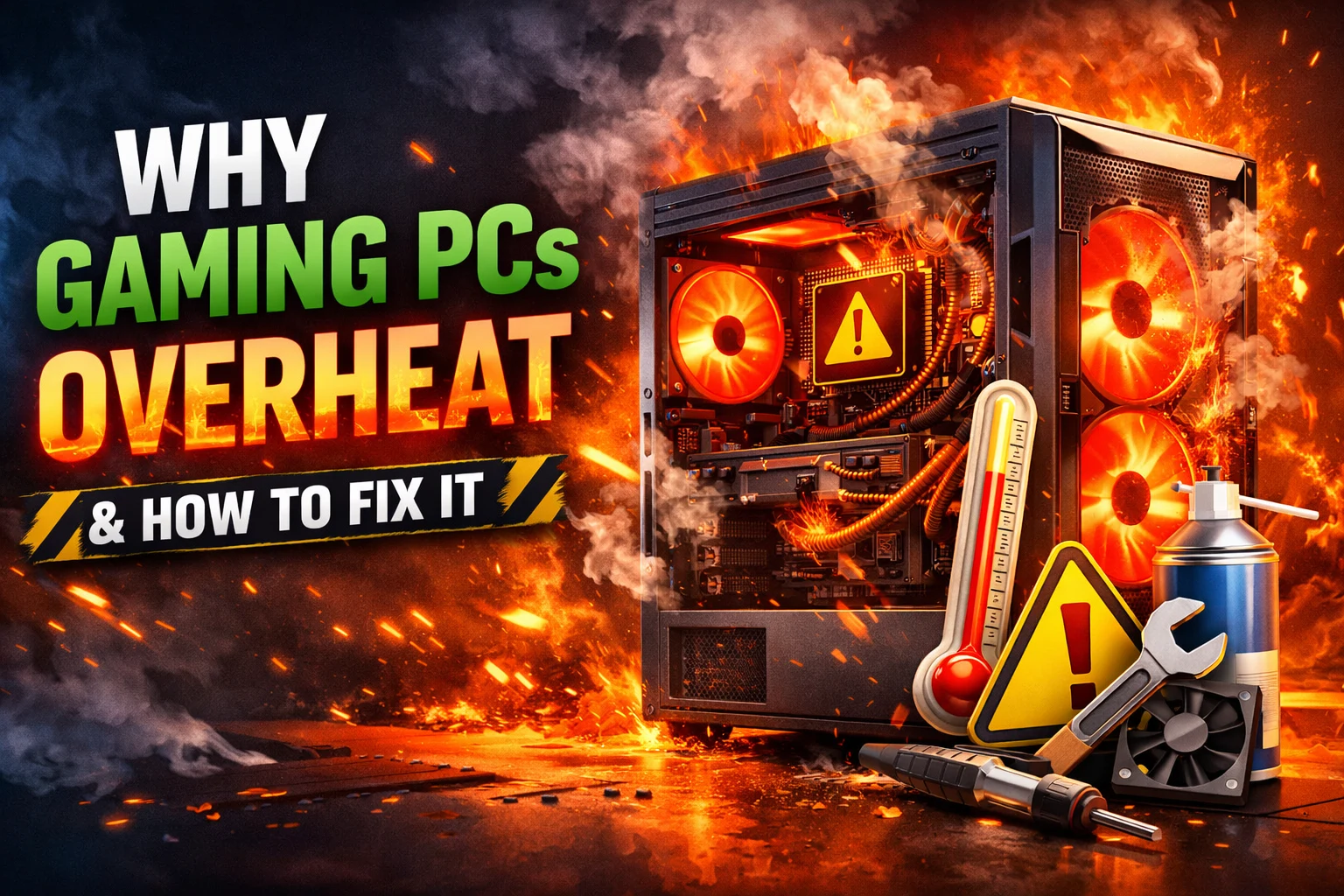 Why Gaming PCs Overheat And Practical Solutions to Fix It