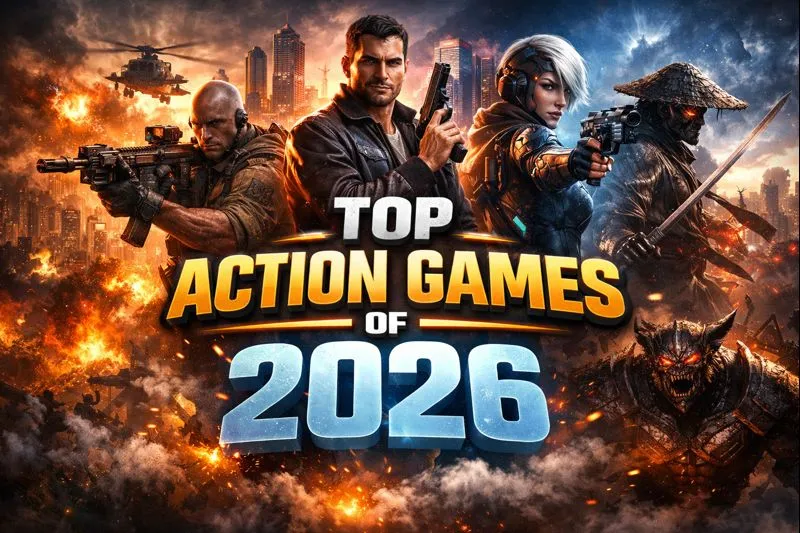 Top Action Games in 2026 : The Ultimate List for Hardcore Gamers